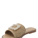 Sandalia Mujer Yan Camel Azaleia