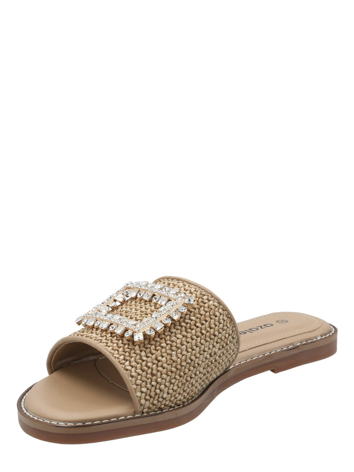 Sandalia Mujer Yan Camel Azaleia