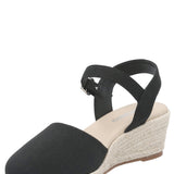 Alpargata Mujer Flaviana Negro Azaleia