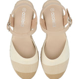 Alpargata Mujer Flaviana Beige Azaleia