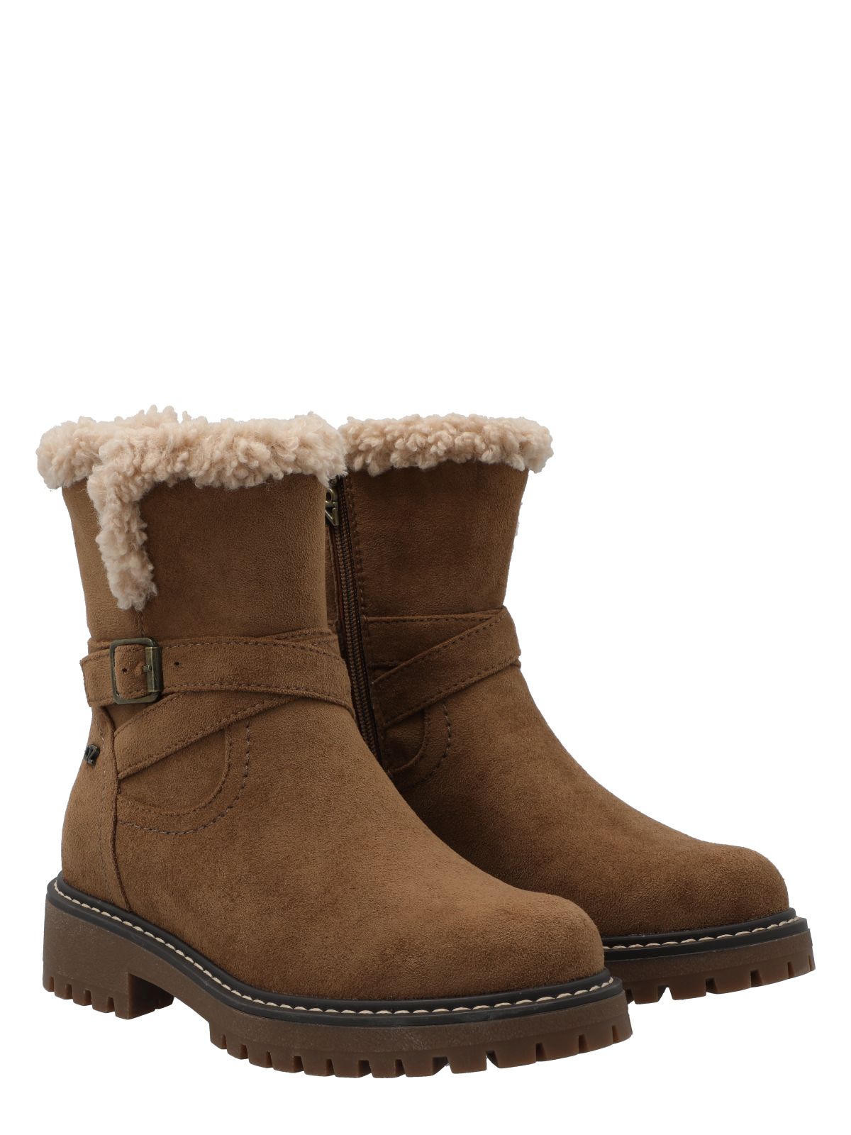 Botín Mujer Vittoria Camel Azaleia