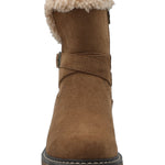 Botín Mujer Vittoria Camel Azaleia