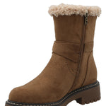 Botín Mujer Vittoria Camel Azaleia