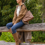 Bota Mujer Nina Café Azaleia