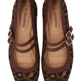 Ballerina Mujer Parks Leopardo Azaleia