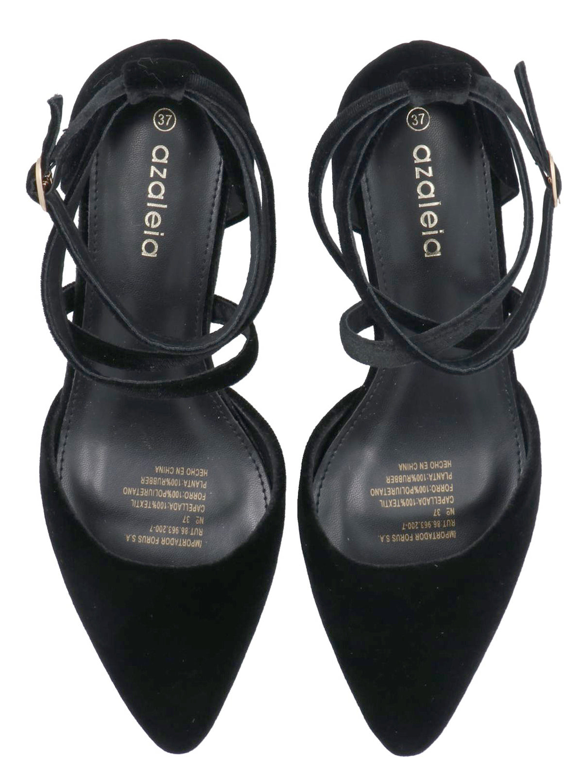 Zapato Mujer Elegance Negro Azaleia