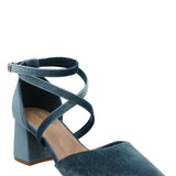 Zapato Mujer Elegance Azul Petróleo Azaleia