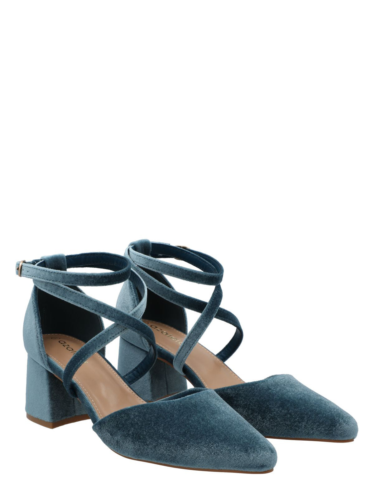 Zapato Mujer Elegance Azul Petróleo Azaleia