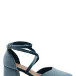 Zapato Mujer Elegance Azul Petróleo Azaleia