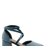 Zapato Mujer Elegance Azul Petróleo Azaleia