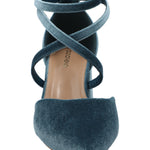 Zapato Mujer Elegance Azul Petróleo Azaleia