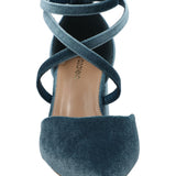 Zapato Mujer Elegance Azul Petróleo Azaleia