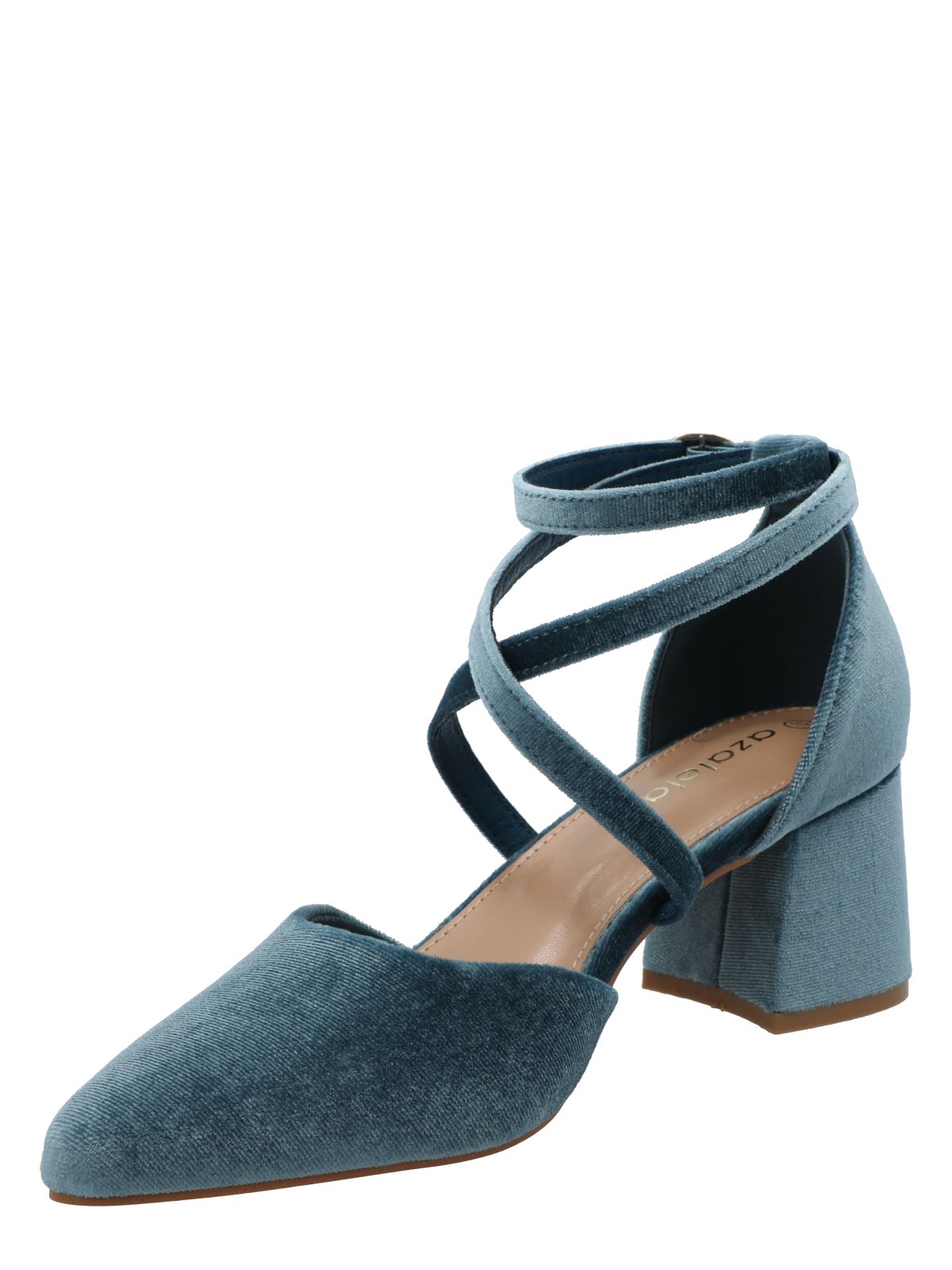 Zapato Mujer Elegance Azul Petróleo Azaleia