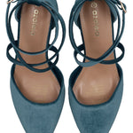 Zapato Mujer Elegance Azul Petróleo Azaleia