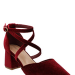 Zapato Mujer Elegance Burdeo Azaleia