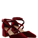 Zapato Mujer Elegance Burdeo Azaleia