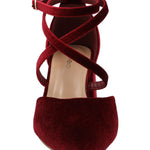 Zapato Mujer Elegance Burdeo Azaleia