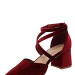 Zapato Mujer Elegance Burdeo Azaleia