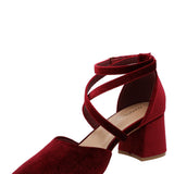 Zapato Mujer Elegance Burdeo Azaleia