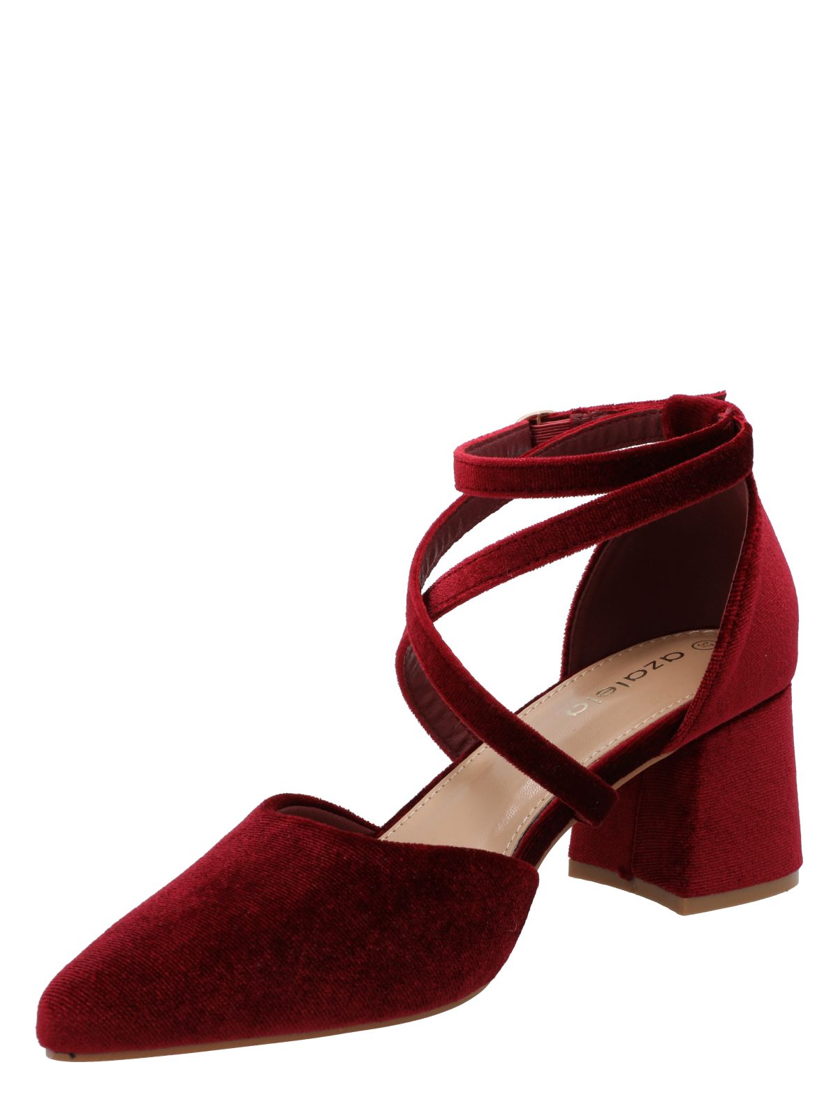 Zapato Mujer Elegance Burdeo Azaleia