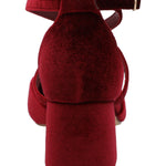 Zapato Mujer Elegance Burdeo Azaleia