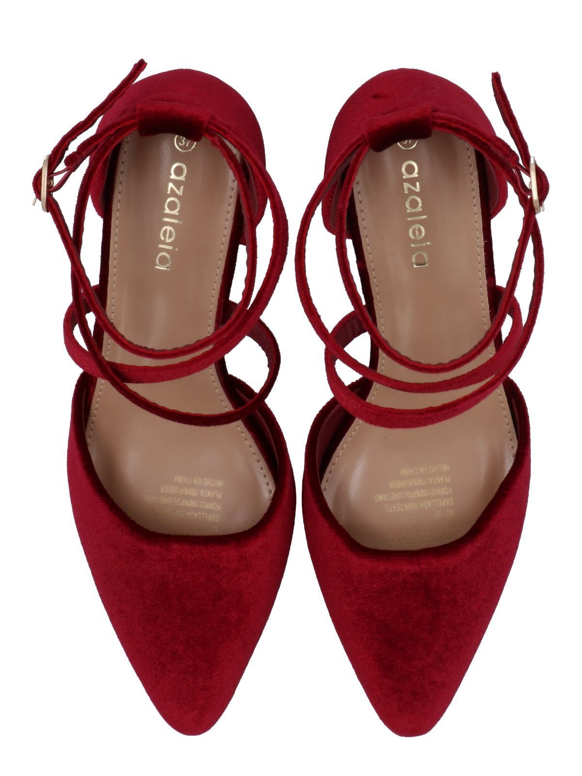 Zapato Mujer Elegance Burdeo Azaleia