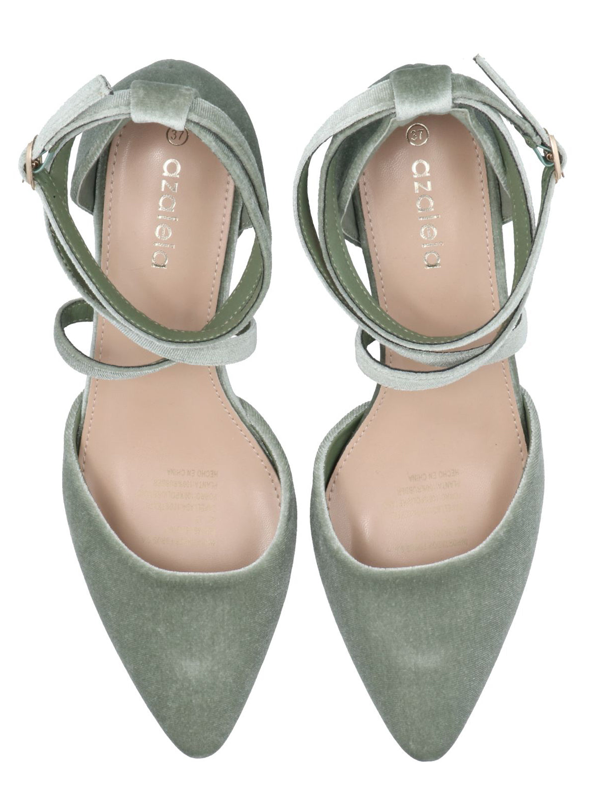 Zapato Mujer Elegance Menta Azaleia