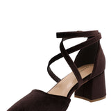 Zapato Mujer Elegance Chocolate Azaleia
