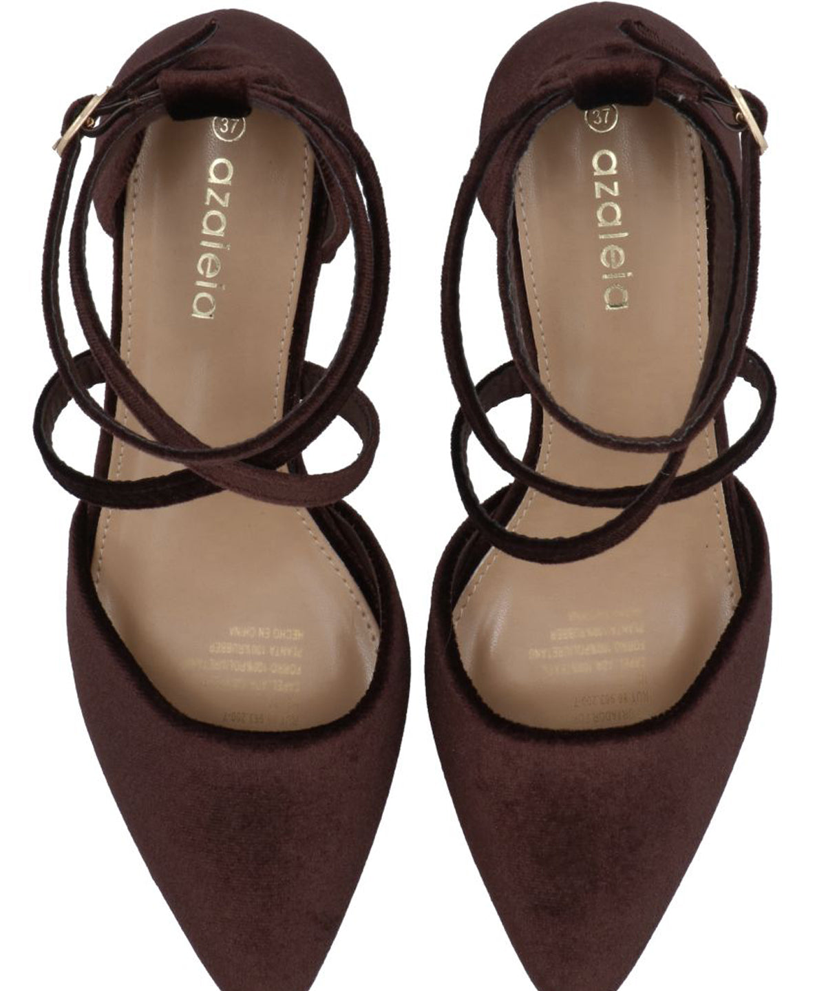 Zapato Mujer Elegance Chocolate Azaleia