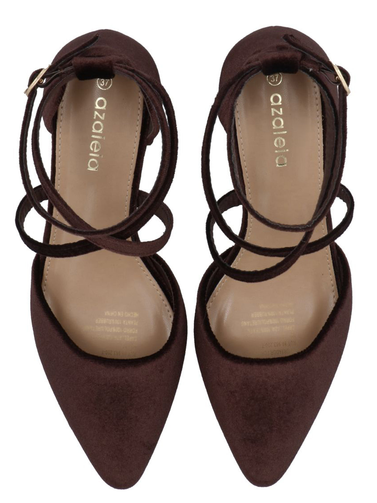 Zapato Mujer Elegance Chocolate Azaleia