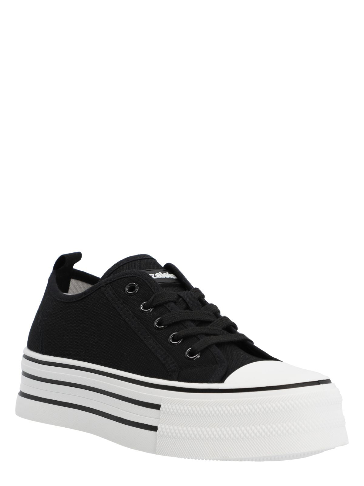 Zapatilla Mujer Tulipan Negro Azaleia
