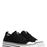 Zapatilla Mujer Tulipan Negro Azaleia