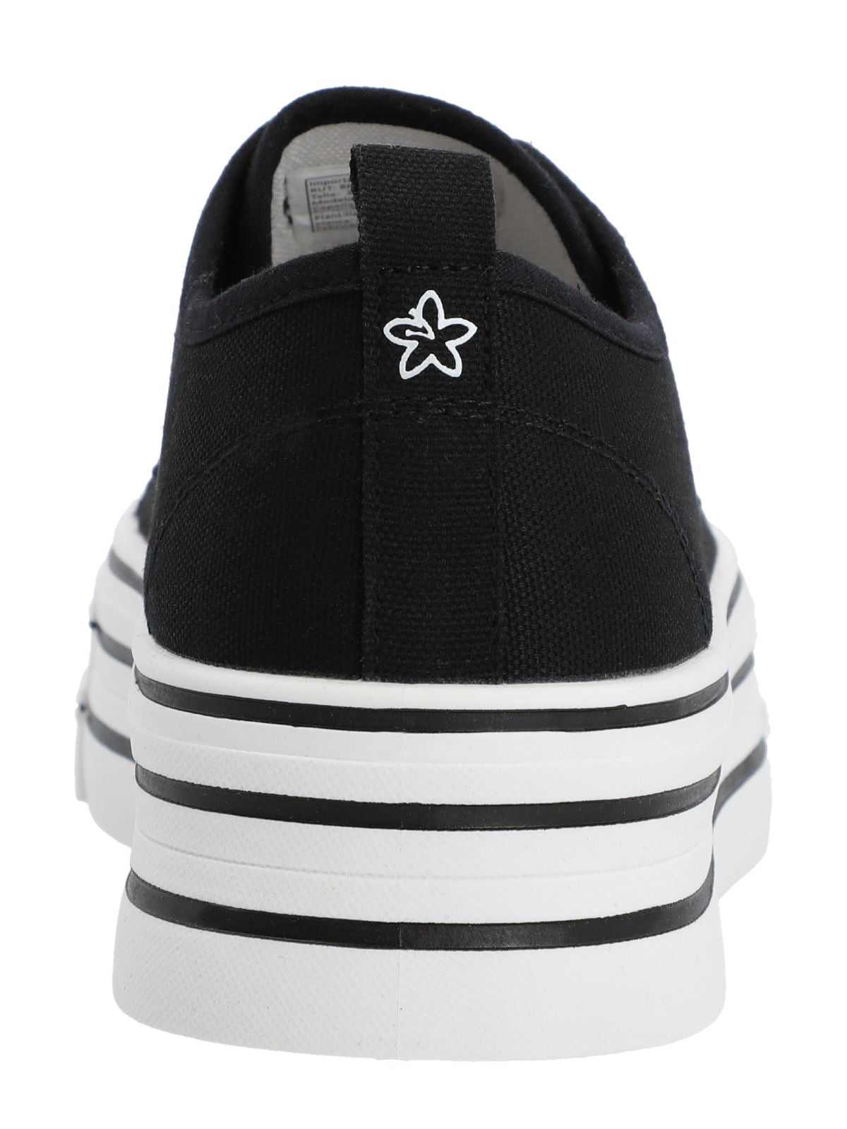 Zapatilla Mujer Tulipan Negro Azaleia