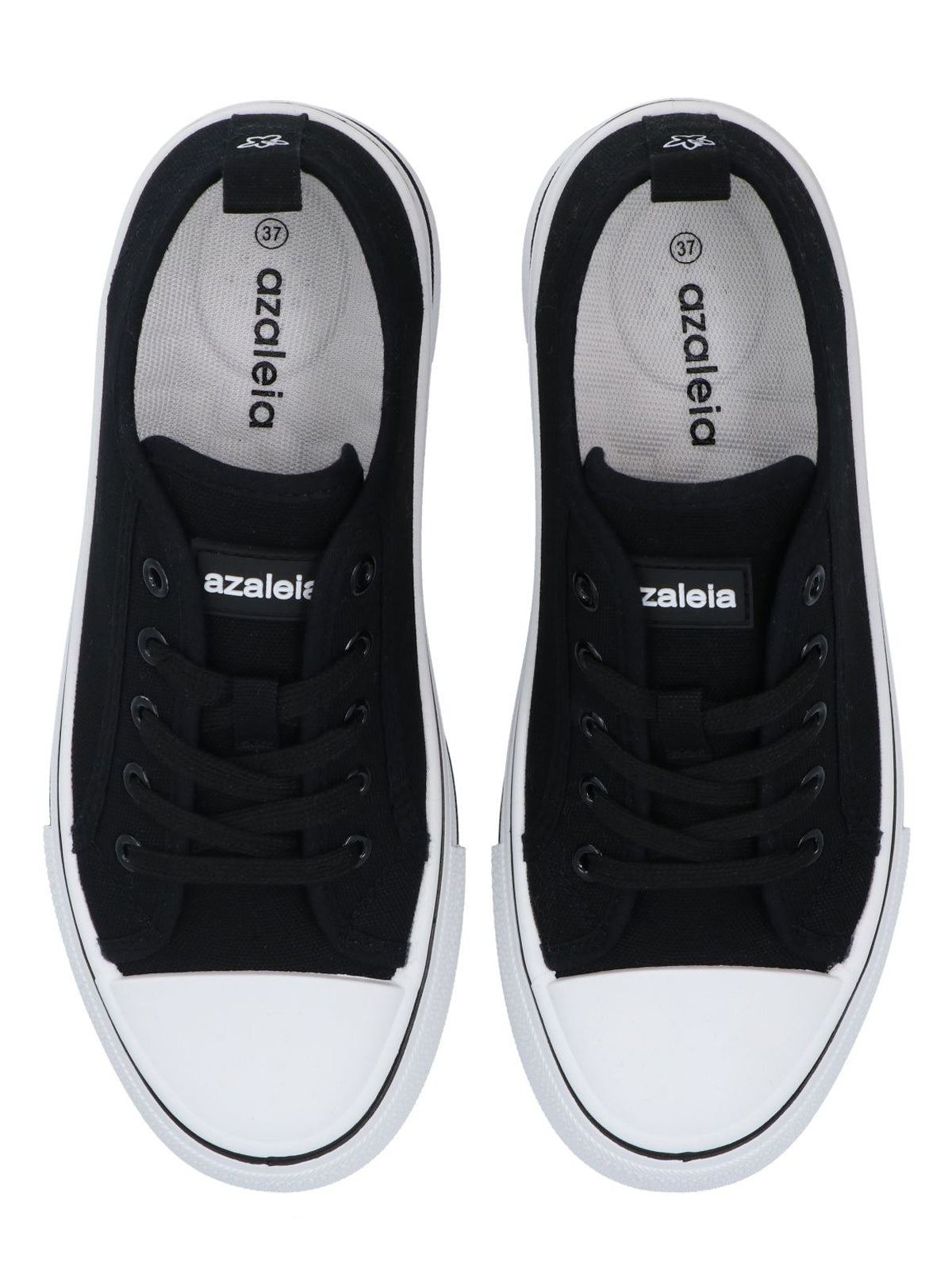 Zapatilla Mujer Tulipan Negro Azaleia