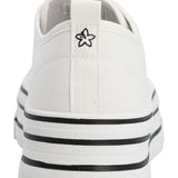 Zapatilla Mujer Tulipan Blanco Azaleia