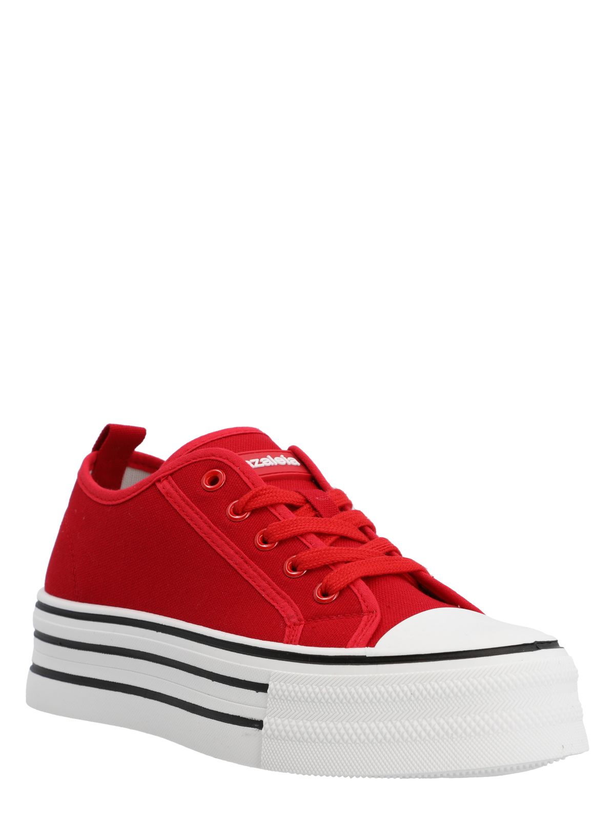 Zapatilla Mujer Tulipan Rojo Azaleia