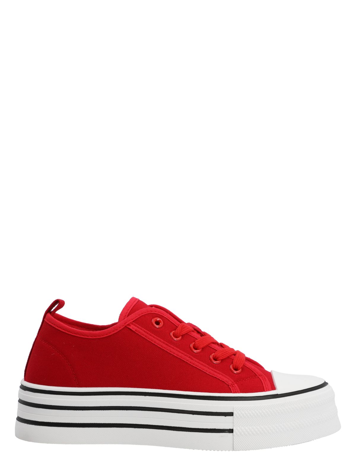 Zapatilla Mujer Tulipan Rojo Azaleia