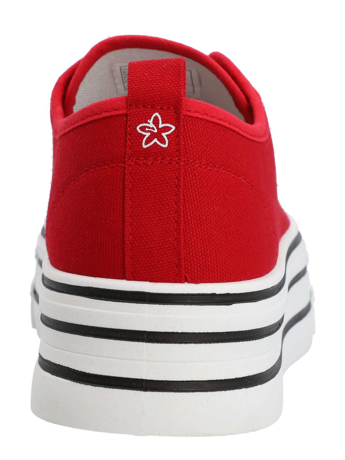 Zapatilla Mujer Tulipan Rojo Azaleia