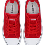 Zapatilla Mujer Tulipan Rojo Azaleia