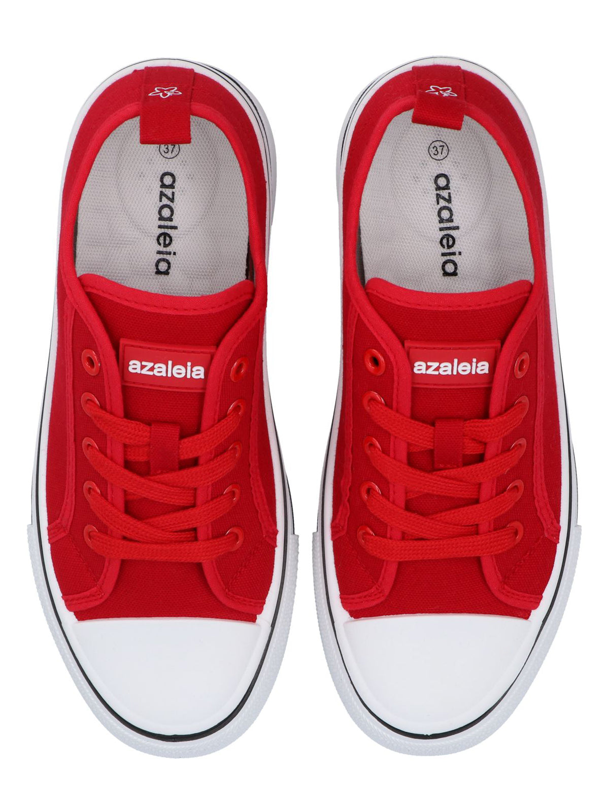 Zapatilla Mujer Tulipan Rojo Azaleia