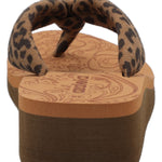 Hawaiana Mujer Zinaria Café Leopardo Azaleia