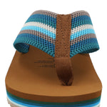 Hawaiana Mujer Caladia Azul Azaleia