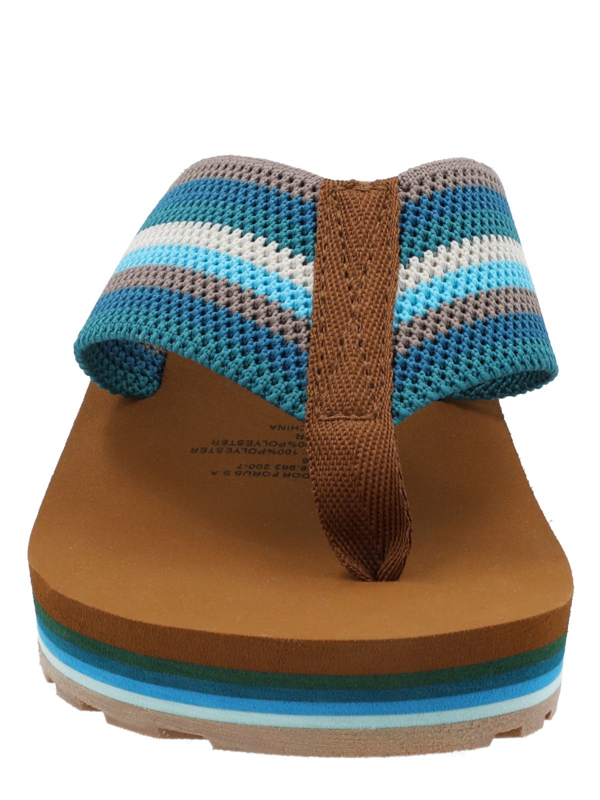 Hawaiana Mujer Caladia Azul Azaleia