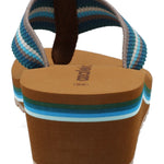 Hawaiana Mujer Caladia Azul Azaleia