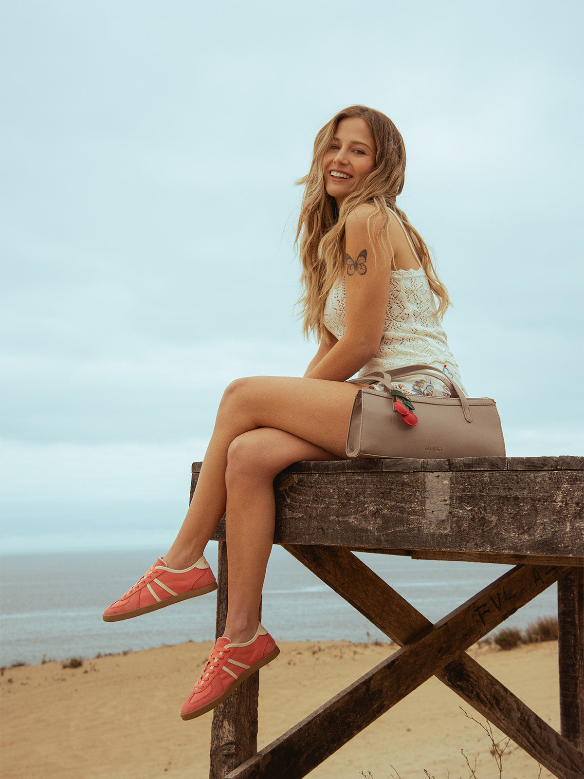 Zapatilla Mujer Gardenia Salmon Azaleia
