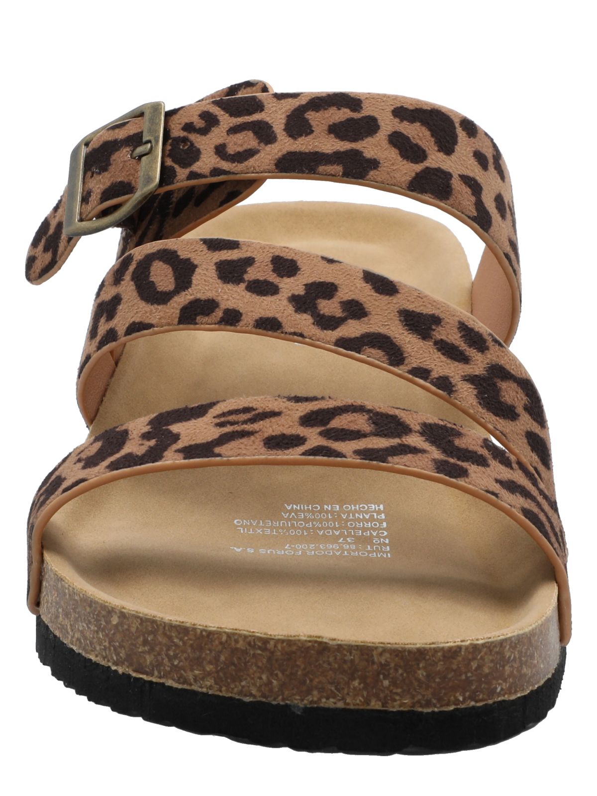 Sandalia Mujer Creta 2 Leopardo Azaleia