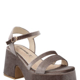 Sandalia Mujer Denia Beige Azaleia
