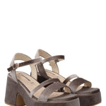 Sandalia Mujer Denia Beige Azaleia