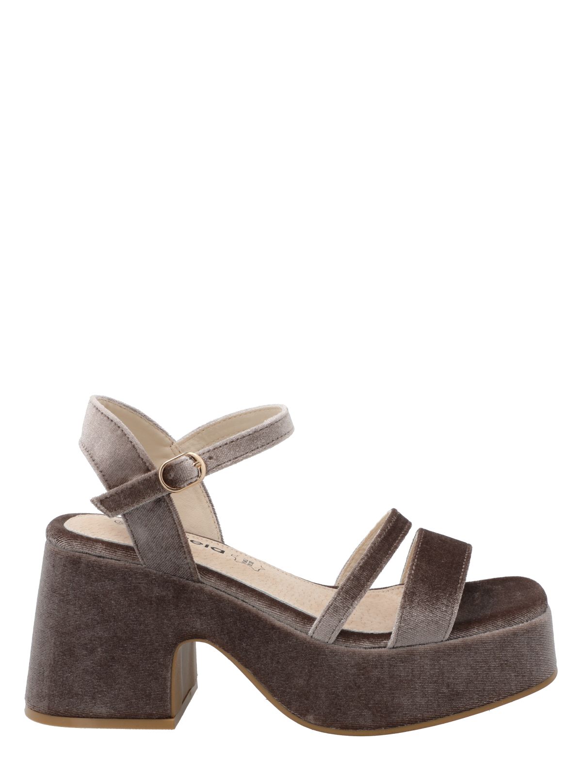 Sandalia Mujer Denia Beige Azaleia