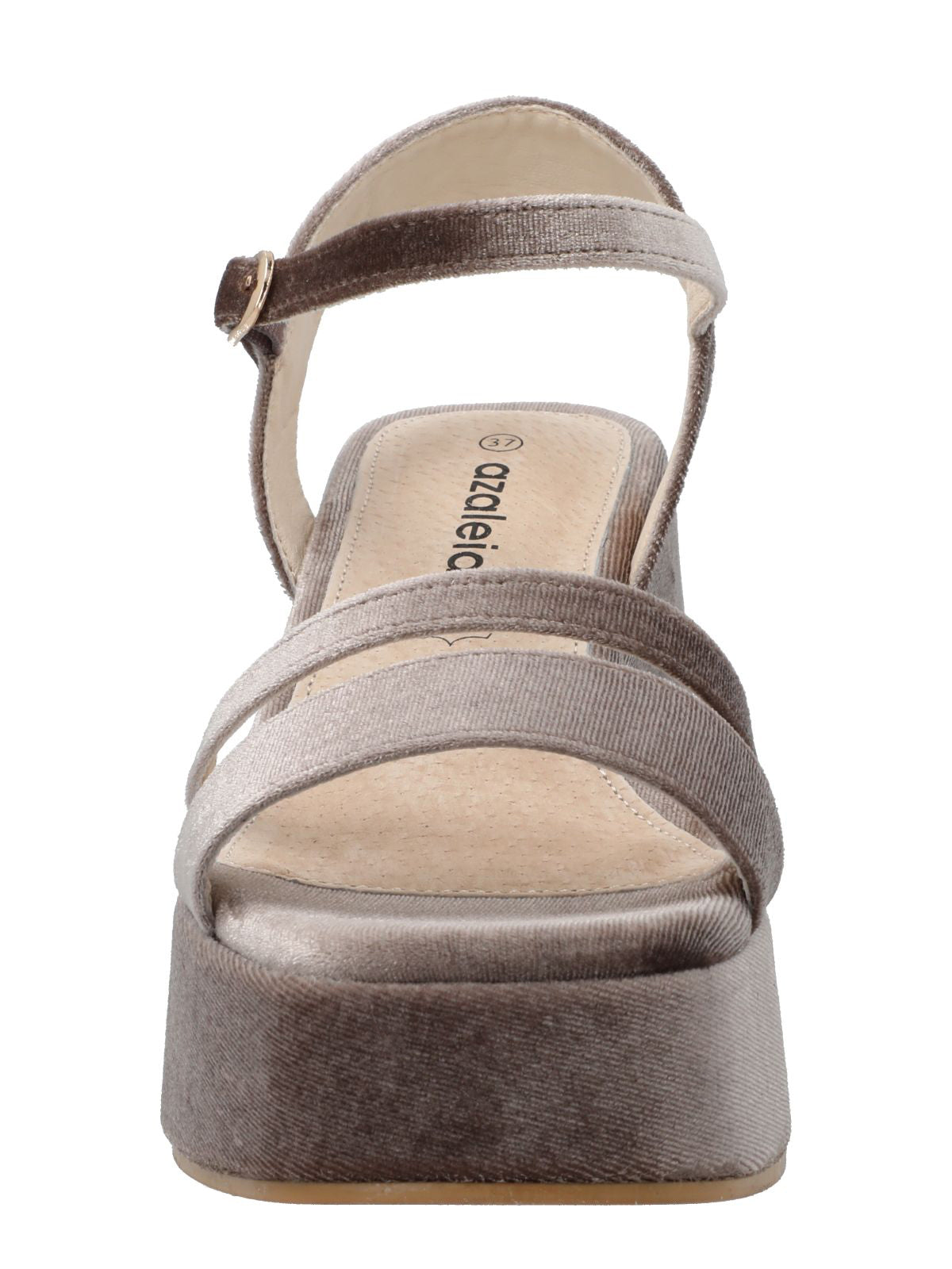 Sandalia Mujer Denia Beige Azaleia